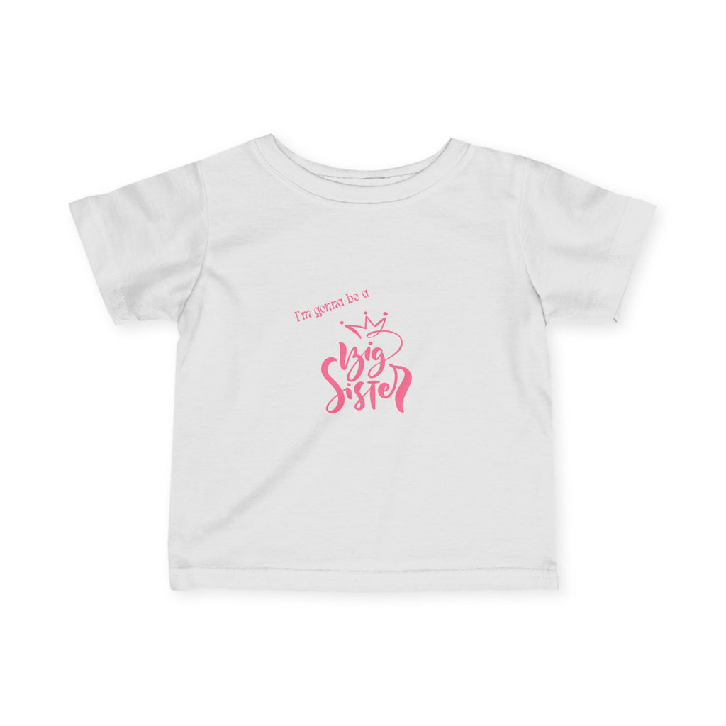Big Sister Announcement Tee, Cute Infants T-Shirt, New Sibling Gift, Baby Shower Present, Family Celebrations, Toddler Clothing