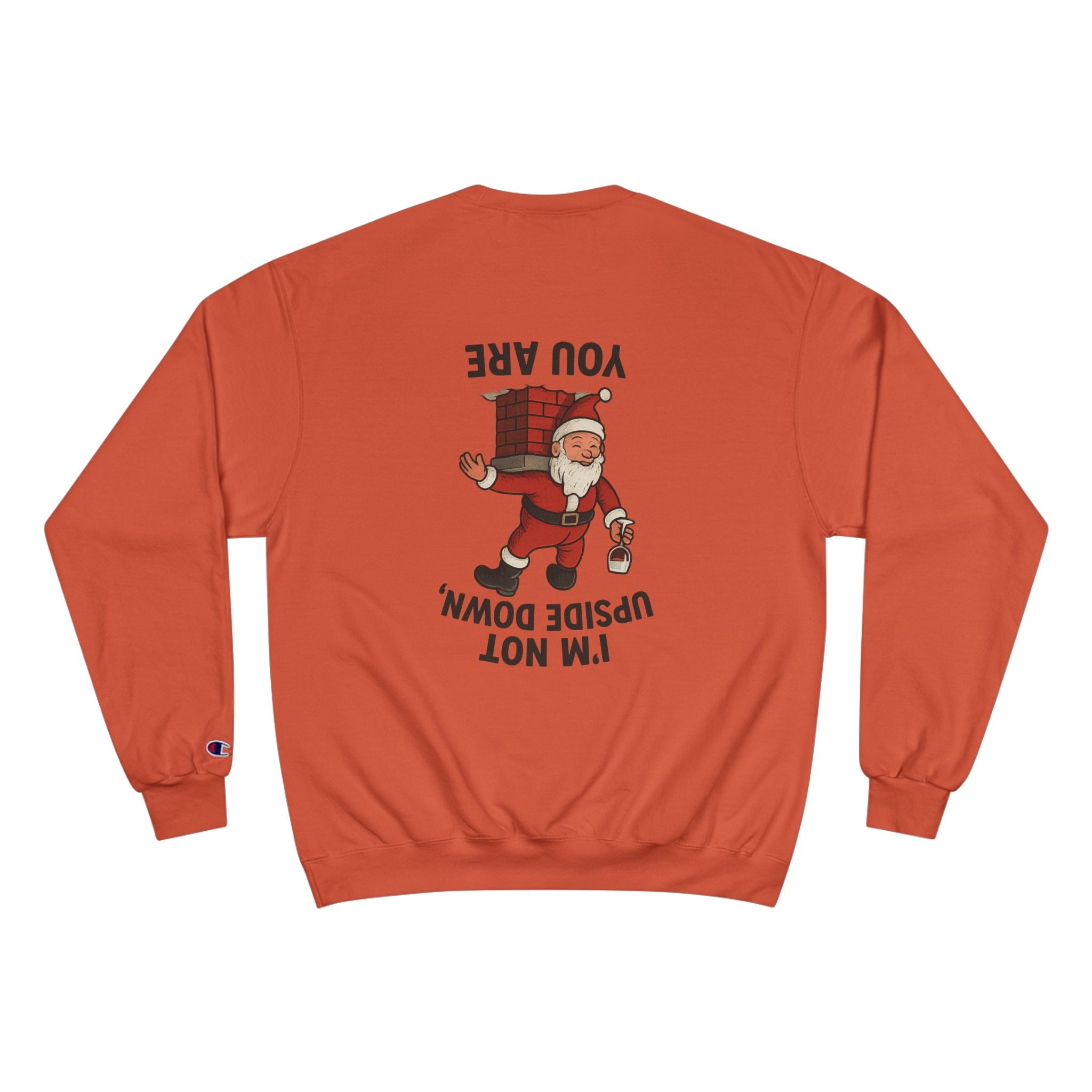 Funny Santa Sweatshirt, Holiday Humor, Gift for Christmas, Festive Apparel, Comfy Winter Outfit, Quirky Holiday Sweater