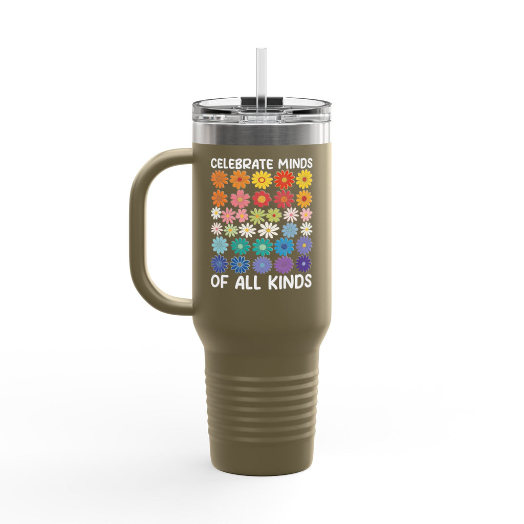 Colorful Insulated Travel Mug, Perfect for Hot and Cold Beverages, Great Gift for Friends, Celebrations, or Everyday Use