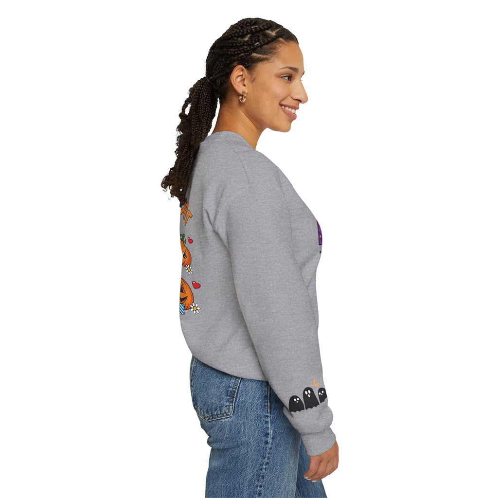 Halloween-Themed Mama Sweatshirt | Cozy Fall Apparel, Cute Ghosts, Trick or Treat Gift, Halloween Sweatshirt, Fall Fashion
