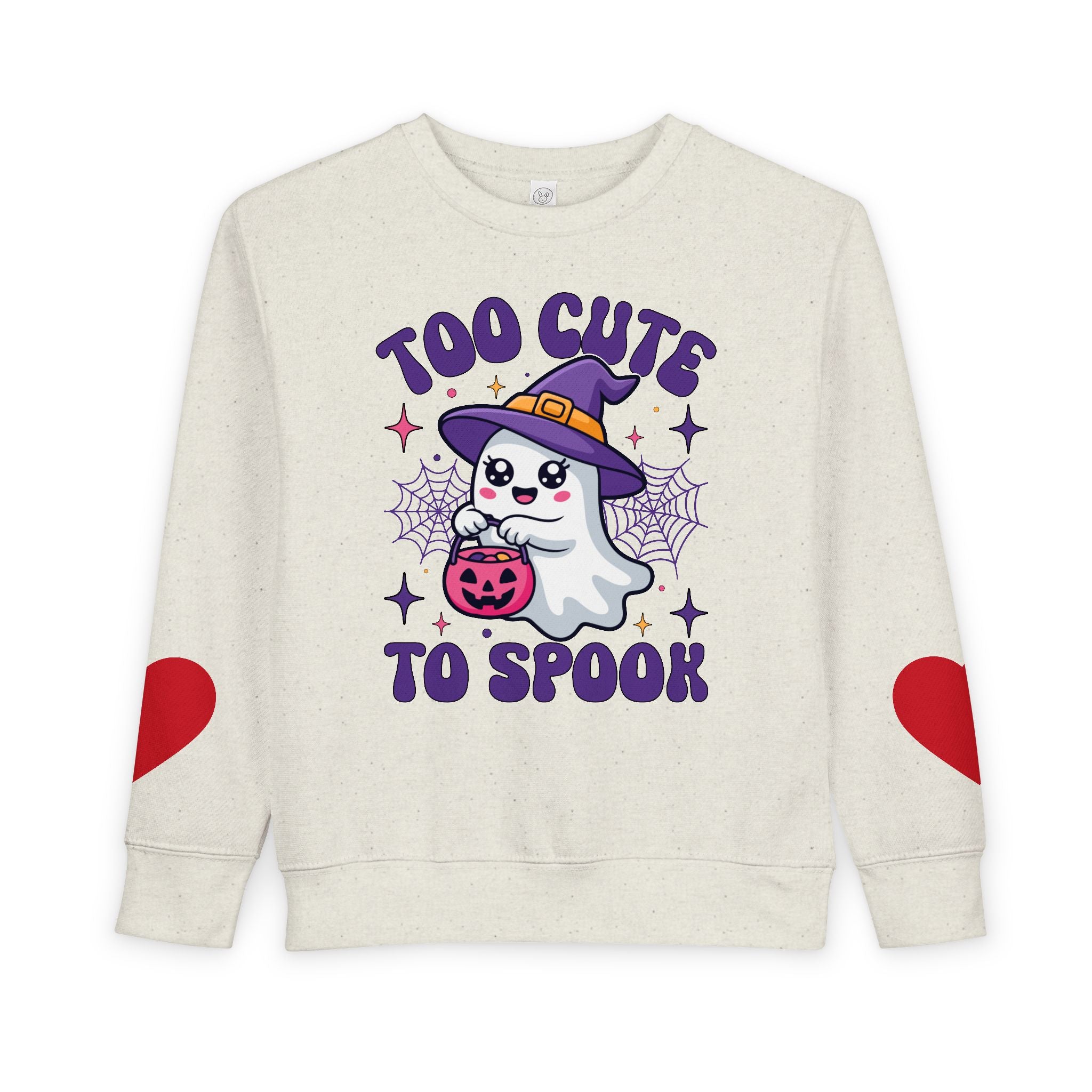 Toddler Sweatshirt - Griezelig Schattig Halloween Design