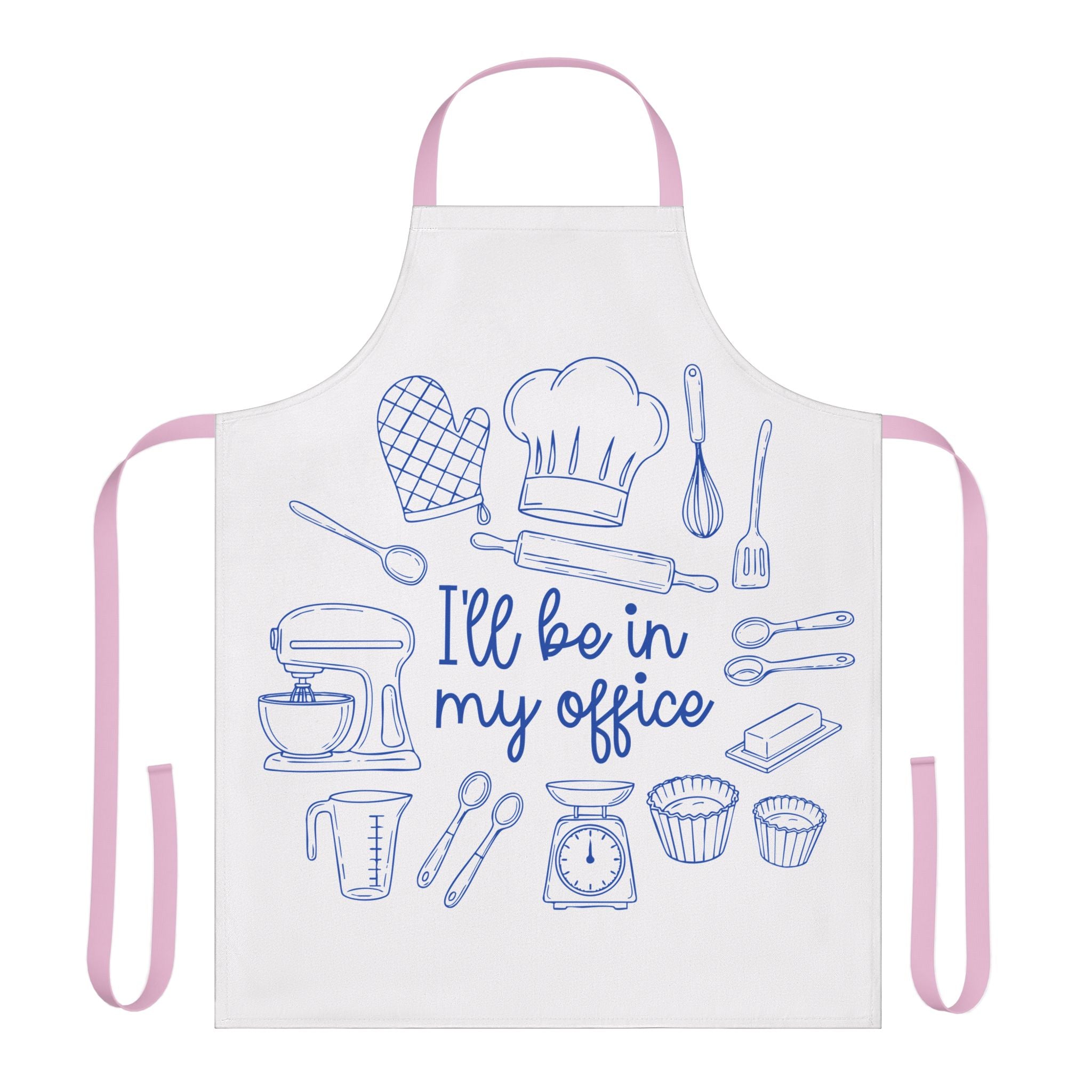 Funny Cooking Apron - "I'll Be in My Office", Kitchen Gift, Baking Accessory, Chef Apron, Culinary Humor, Unique Gift Idea