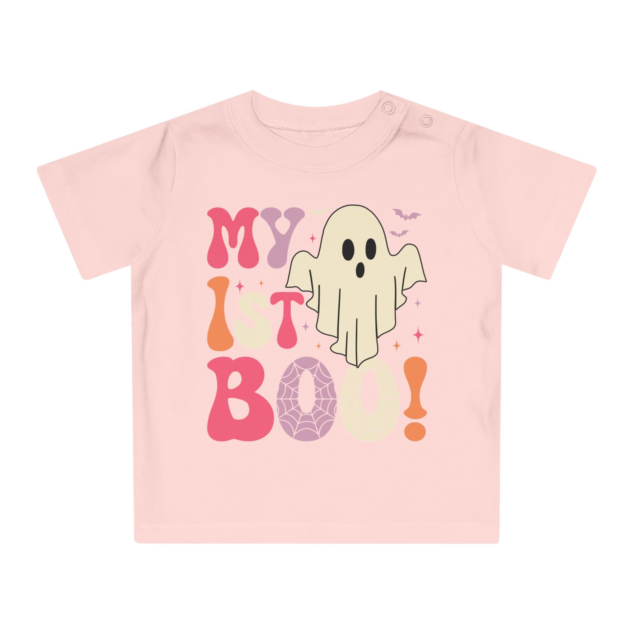 Adorable Baby T-Shirt for Halloween, First Boo Celebration, Cute Ghost Infant Tee, Baby Shower Gift Idea, Trendy Toddler Wear