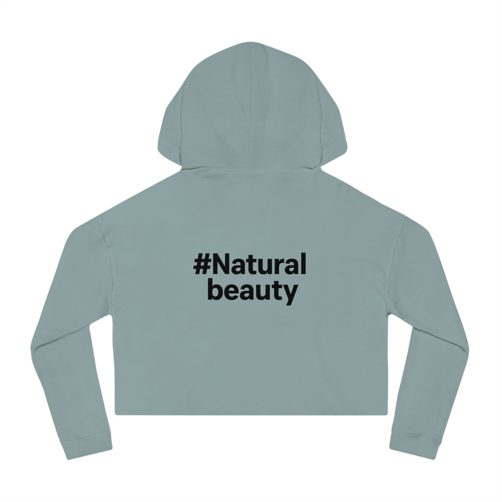 Cropped Hooded Sweatshirt with Fun Quotes for Casual Wear, Gift for Friends, Ideal for Birthdays, Self-Care, Trendy Fashion