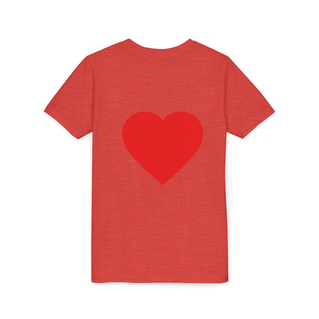 Big Sister Rainbow Tee - Kids Heart Shirt