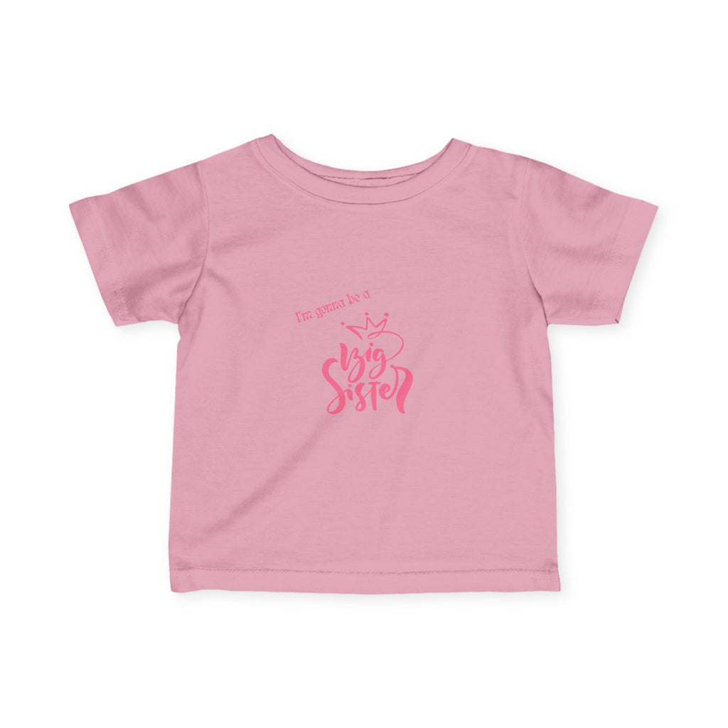 Big Sister Announcement Tee, Cute Infants T-Shirt, New Sibling Gift, Baby Shower Present, Family Celebrations, Toddler Clothing