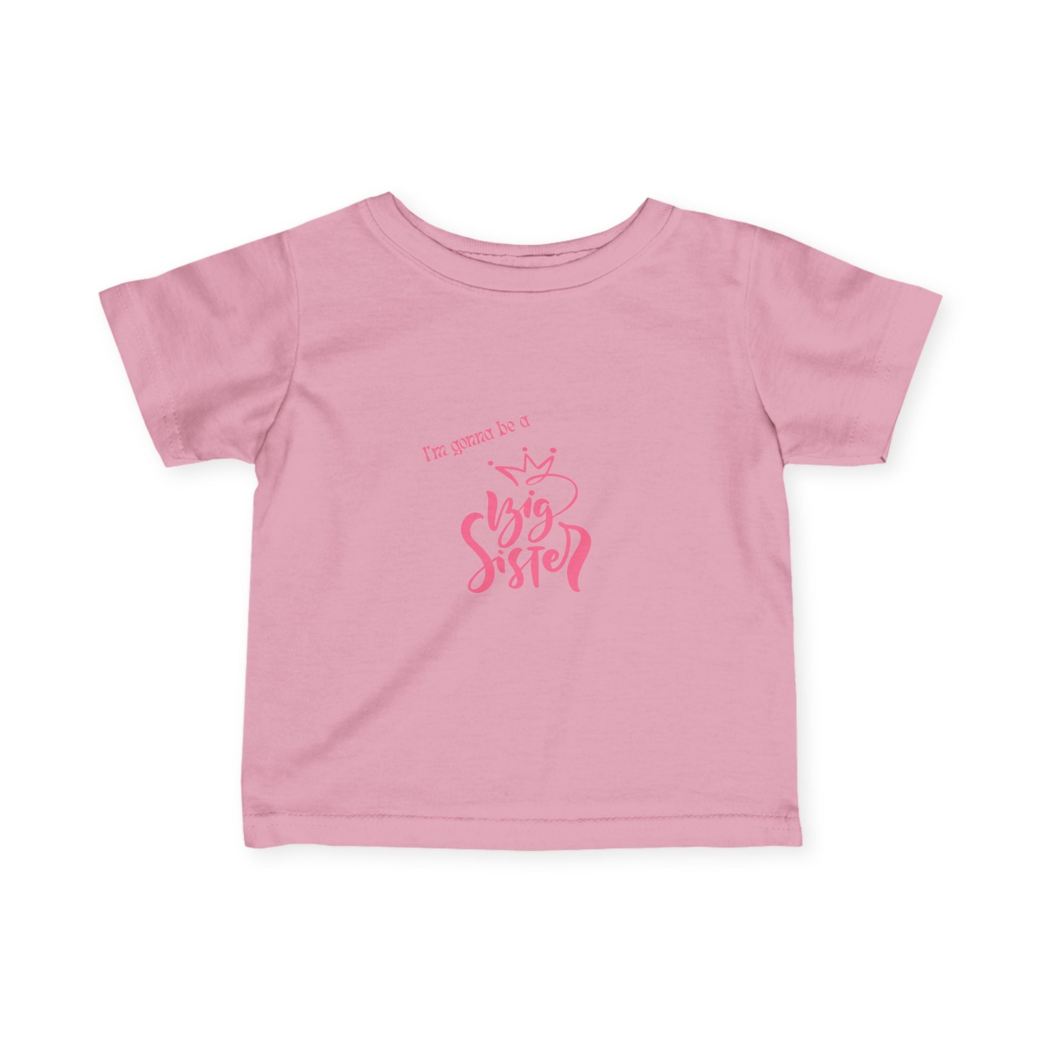 Big Sister Announcement Tee, Cute Infants T-Shirt, New Sibling Gift, Baby Shower Present, Family Celebrations, Toddler Clothing