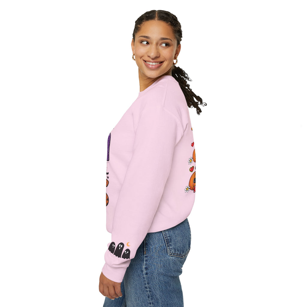 Halloween-Themed Mama Sweatshirt | Cozy Fall Apparel, Cute Ghosts, Trick or Treat Gift, Halloween Sweatshirt, Fall Fashion