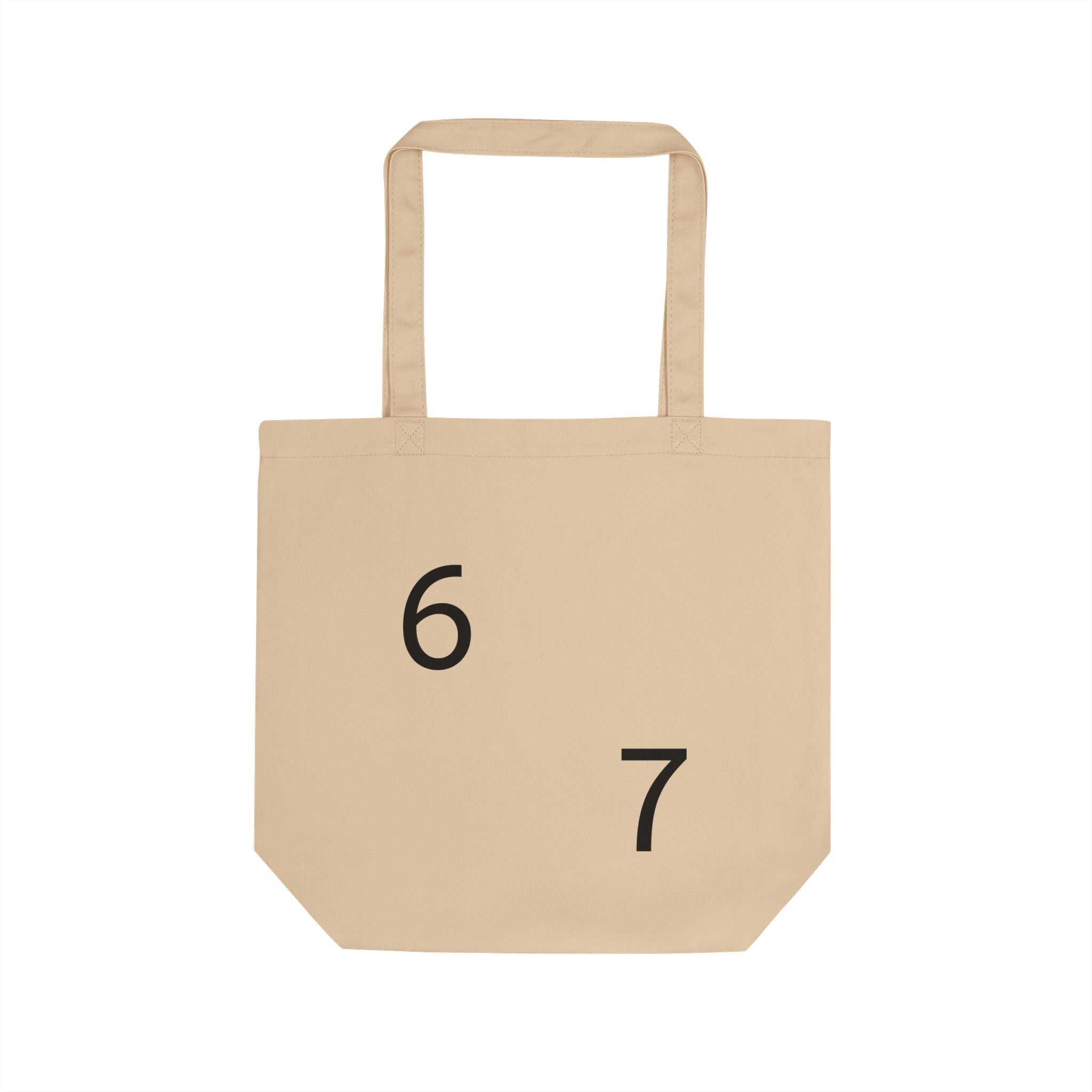 Tote Bag — Minimal '6 Shut the f7ck up' Graphic Eco Tote