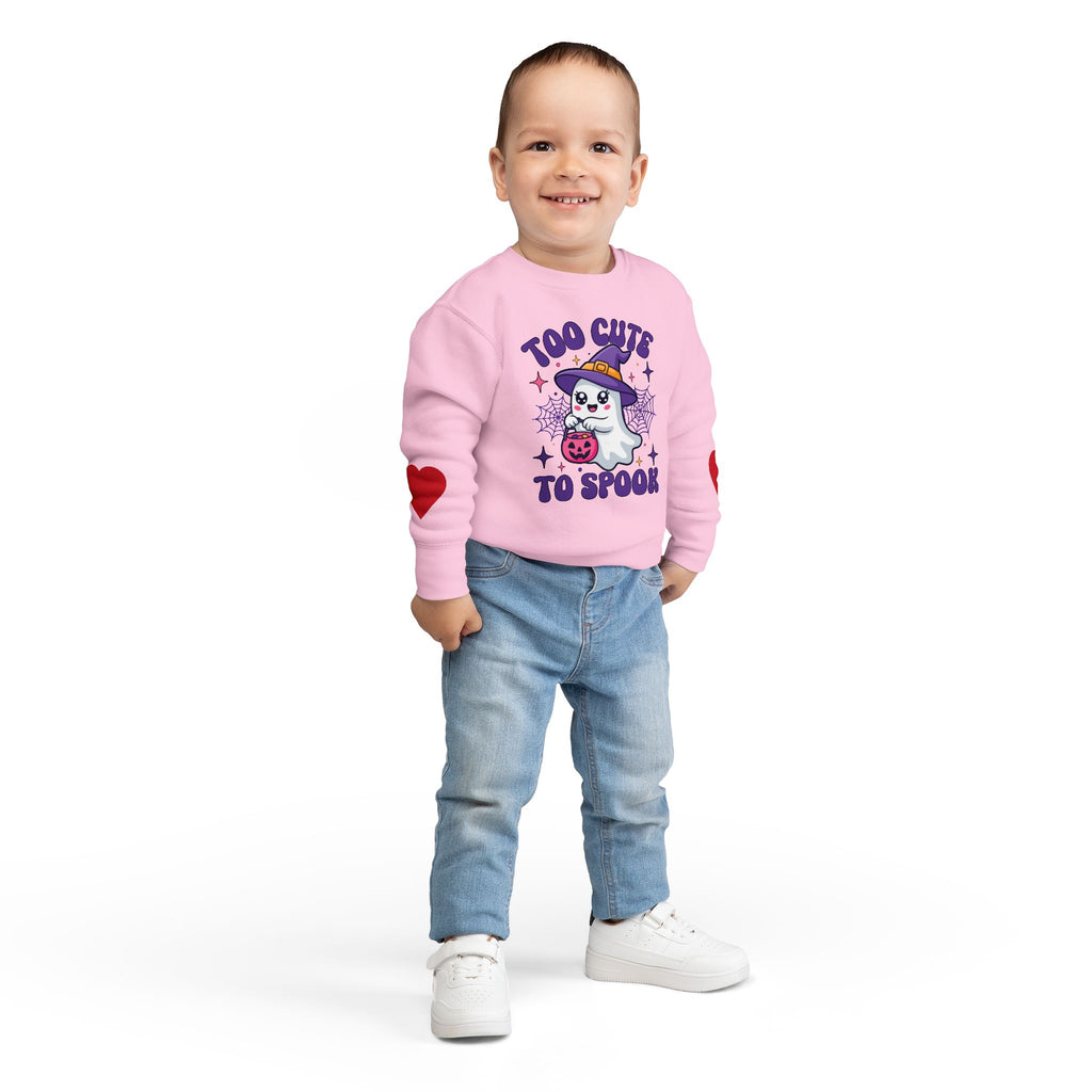 Toddler Sweatshirt - Griezelig Schattig Halloween Design