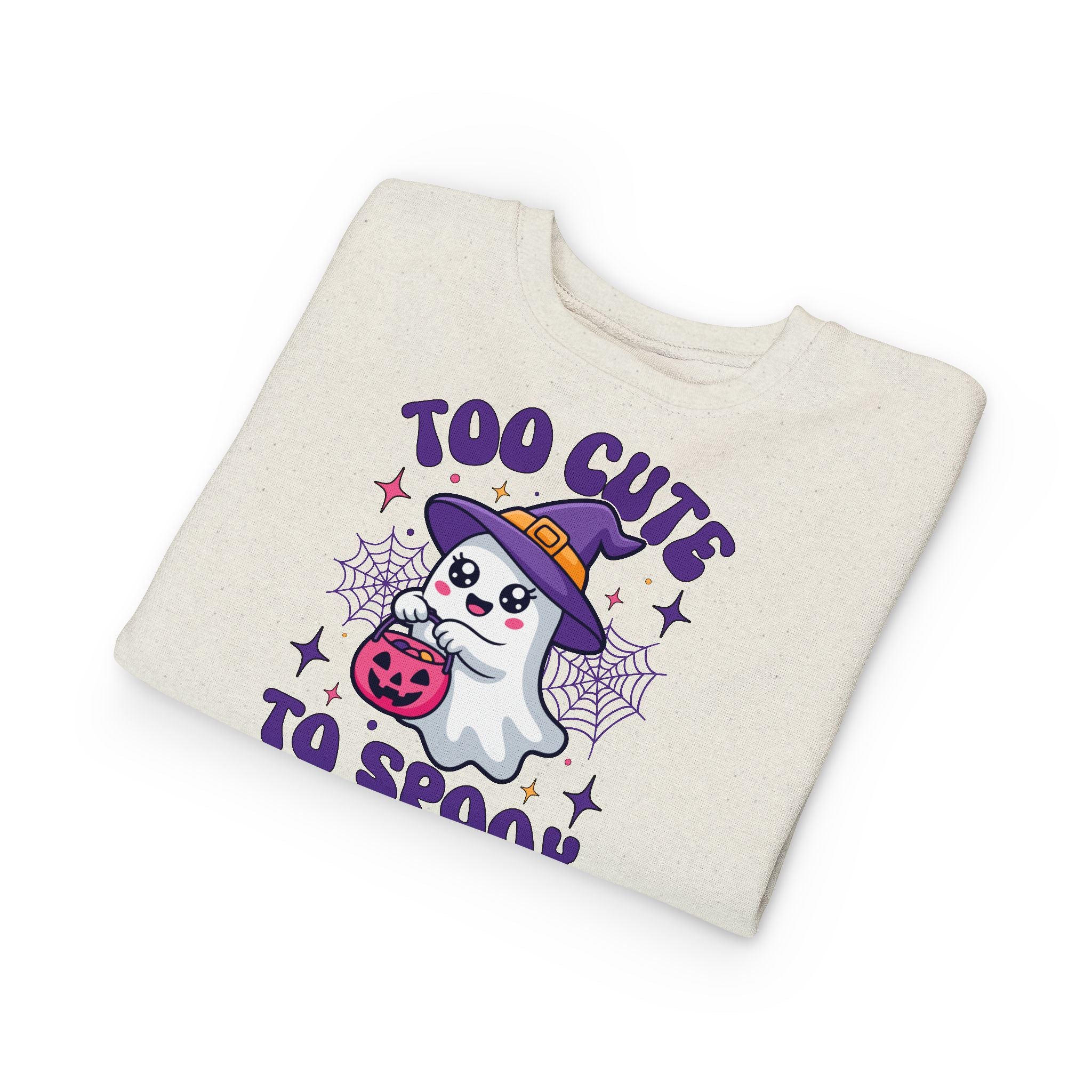 Toddler Sweatshirt - Griezelig Schattig Halloween Design