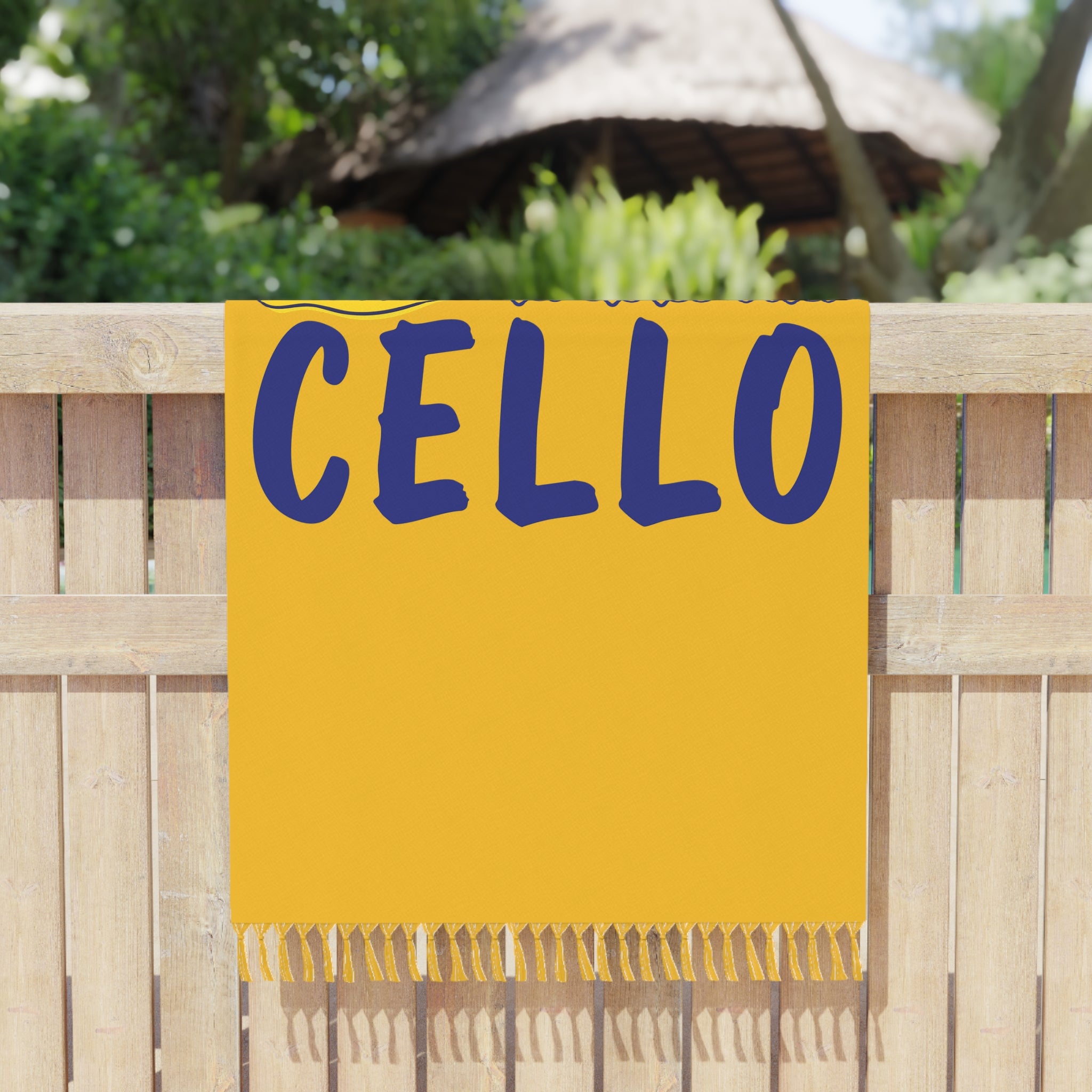 Boho Beach Towel - Limon Cello Lemon Design, Eco-Friendly Summer Essential, Poolside Fun, Gift for Beach Lovers, Vibrant Towels, [...]