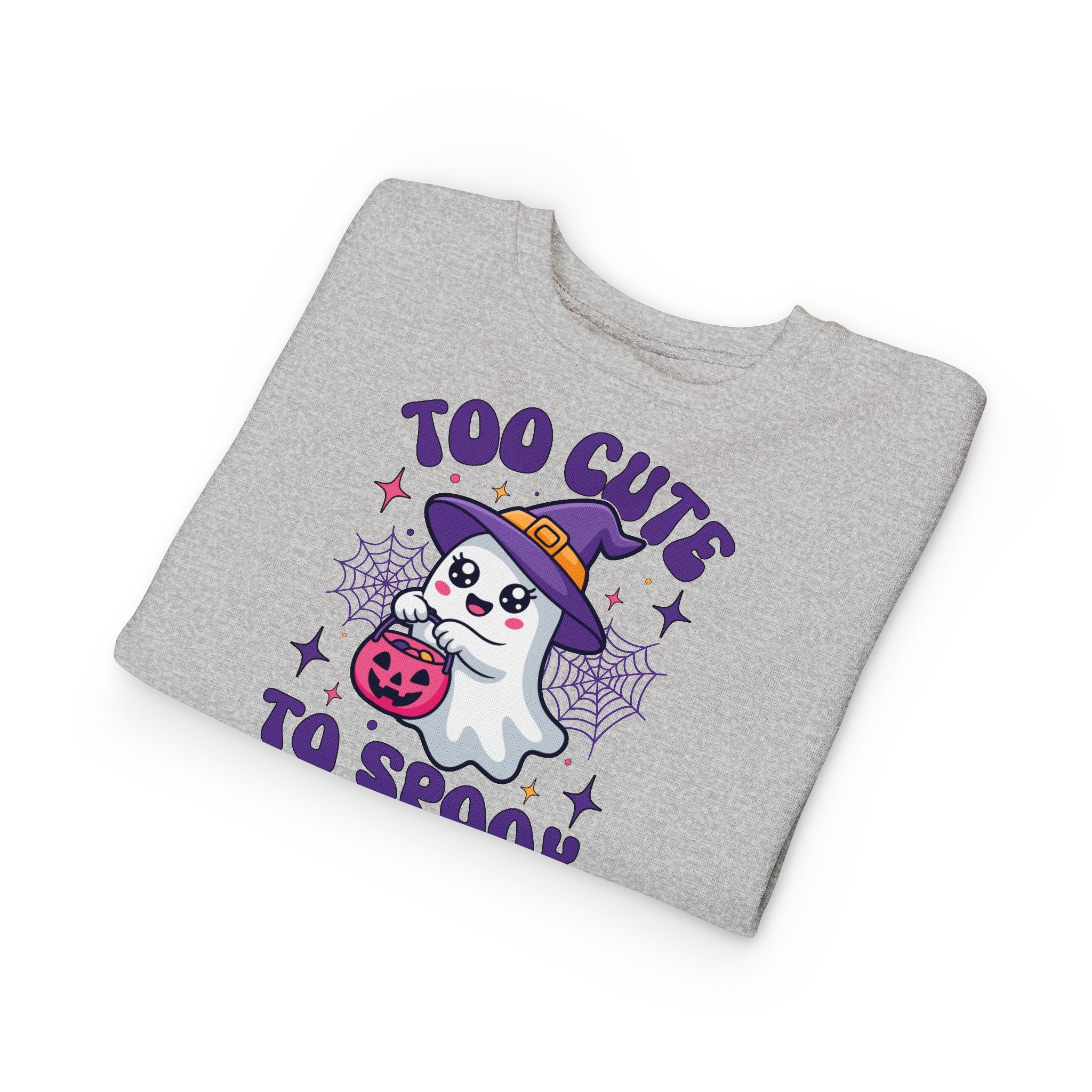 Toddler Sweatshirt - Griezelig Schattig Halloween Design