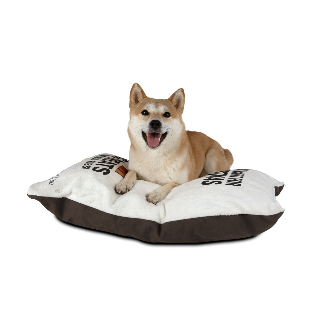 Christmas Dog Bed - "All I Want for Christmas is Treats (and Belly Rubs)" - Cozy Pet Cushion, Dog Lover Gift, Holiday Decor, Dog Bed [...]