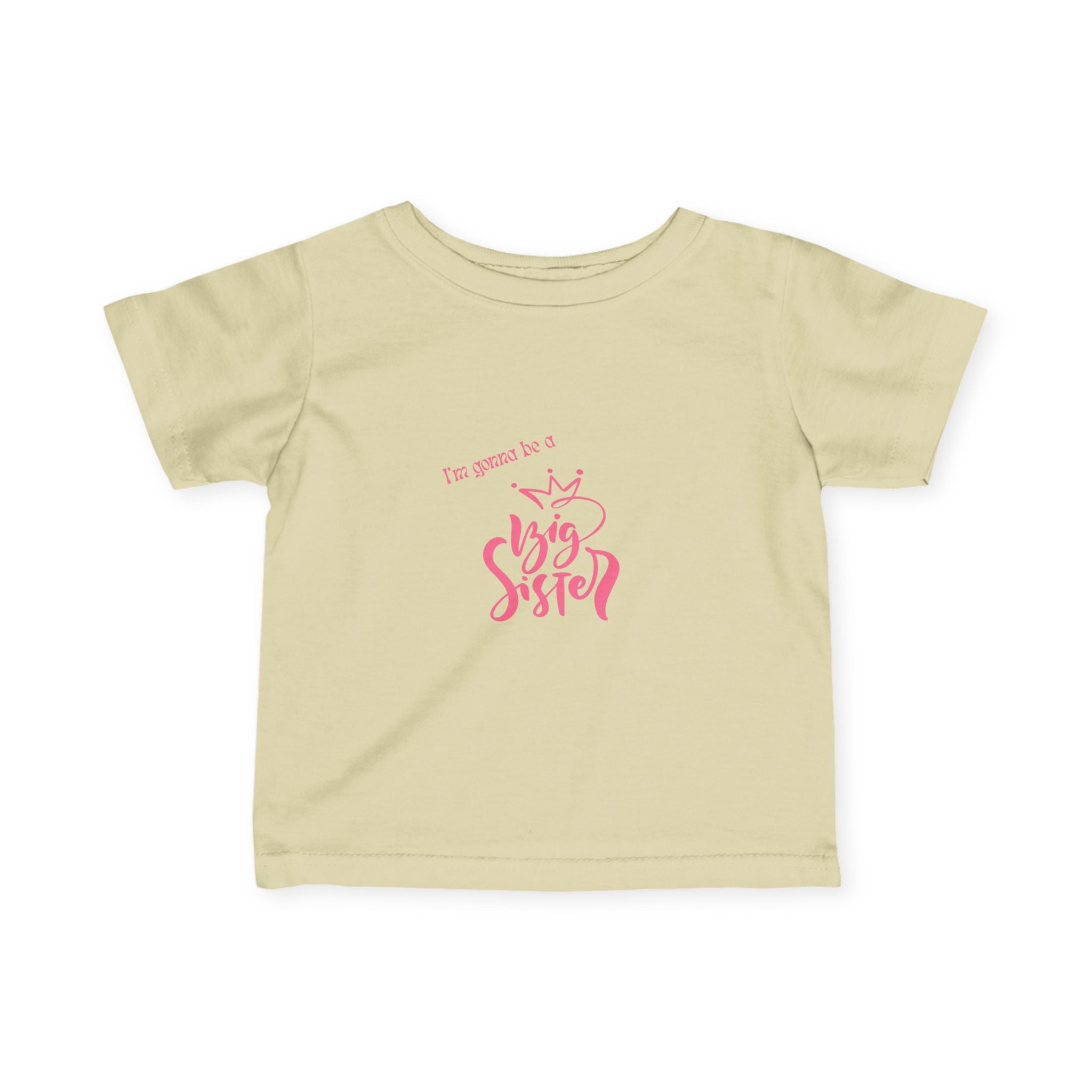 Big Sister Announcement Tee, Cute Infants T-Shirt, New Sibling Gift, Baby Shower Present, Family Celebrations, Toddler Clothing