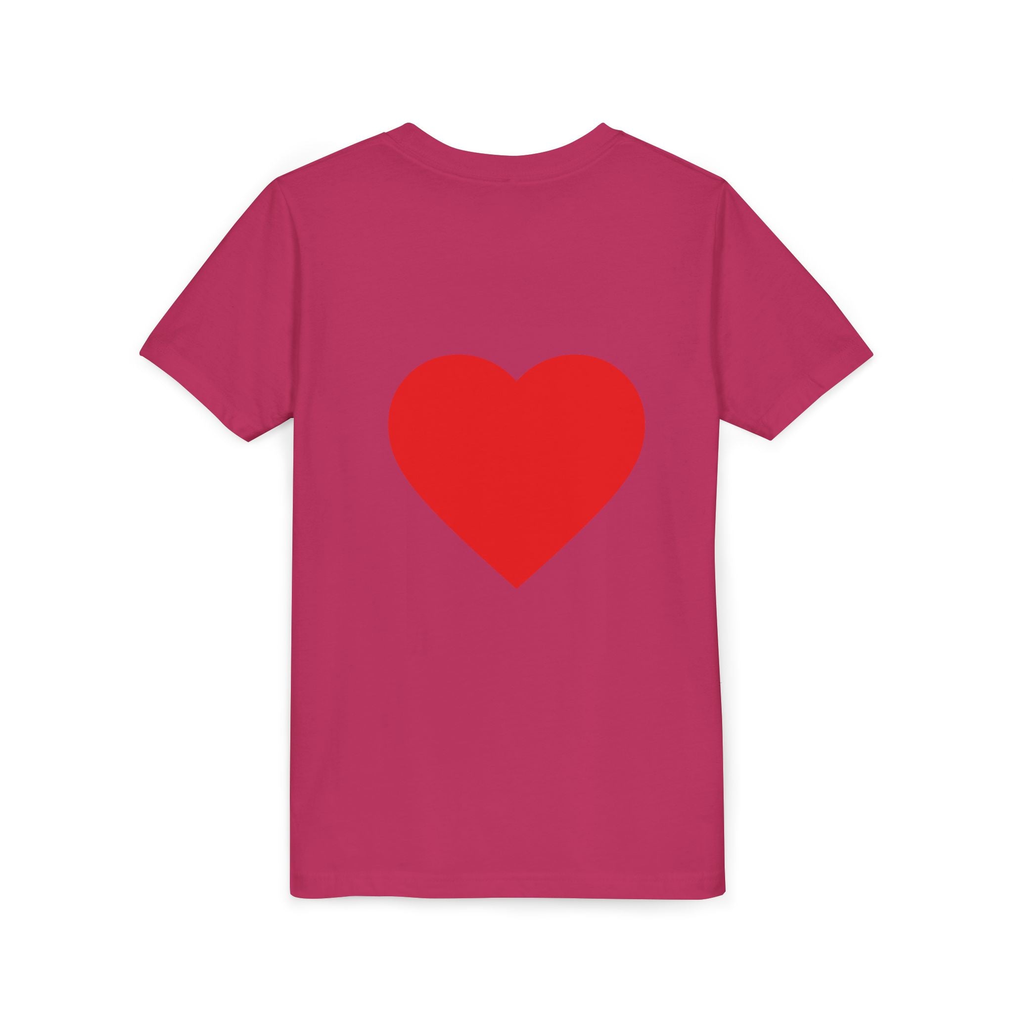 Big Sister Rainbow Tee - Kids Heart Shirt