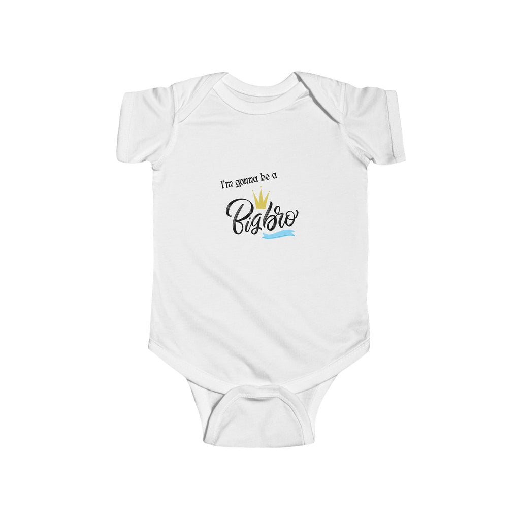 Cute Infant Bodysuit - Future Big Brother Design, Baby Shower Gift, Newborn Outfit, Sweet Baby Clothes, Cute Kid Apparel